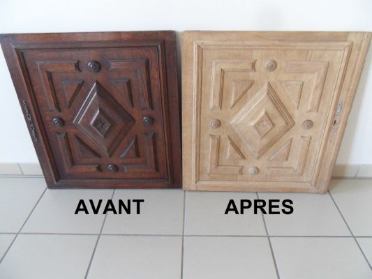 Décapage meuble en chêne